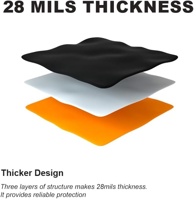 Heavy-Duty Latex Chemical Resistant Gloves - Reusable Long Rubber Dishwashing Gloves with Forearm Protection for Men - Waterproof, Industrial Safety Gear, Acid & Alkali Resistant, Oil-Proof,14“,1 Pair