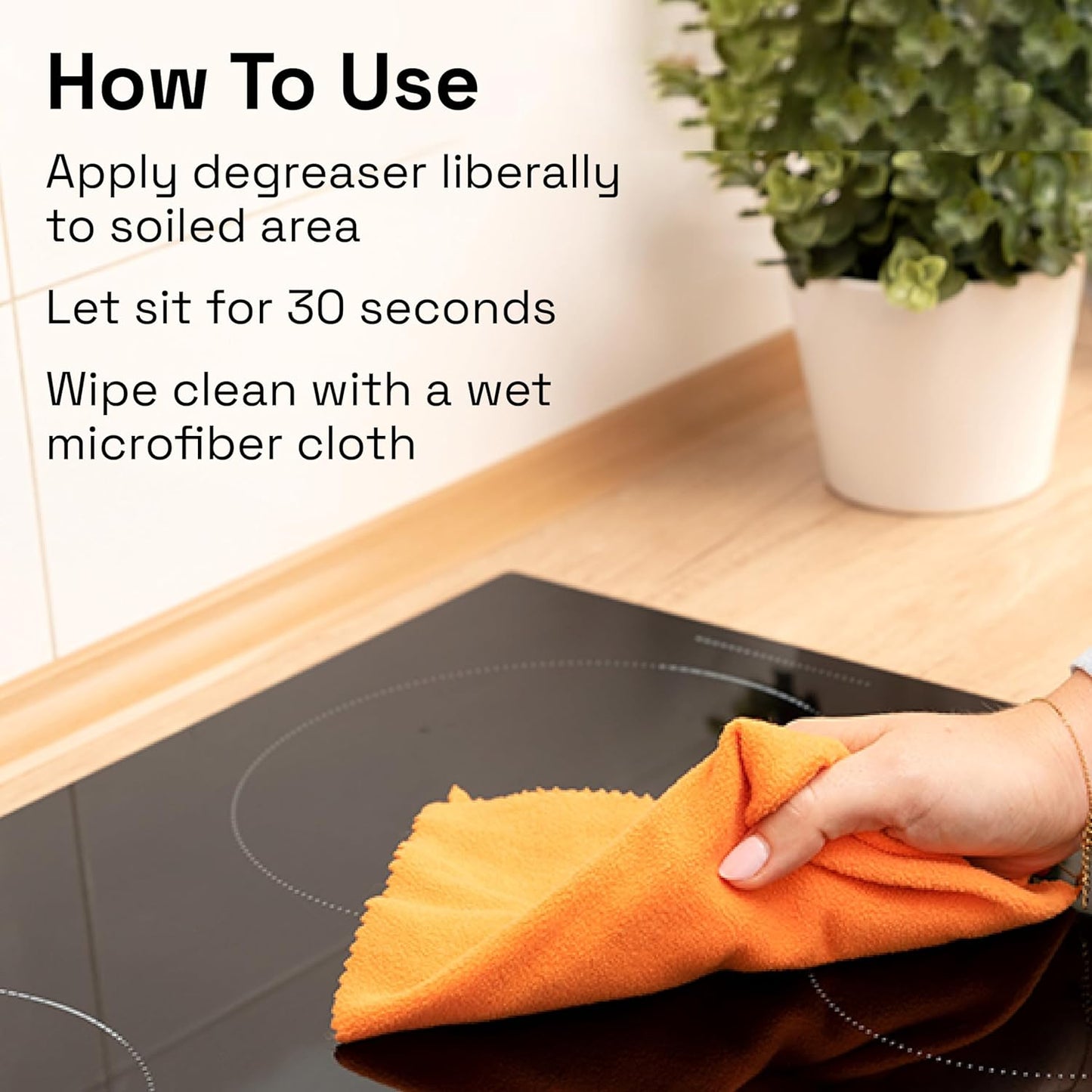 Clean Republic Heavy-Duty Degreaser, Multi-Surface Cleaner for Ovens, Stove Tops, Grills, and More, 1 Gallon Bottle, 4-Pack