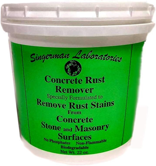 Rust Remover for Concrete (22 oz makes one gallon)