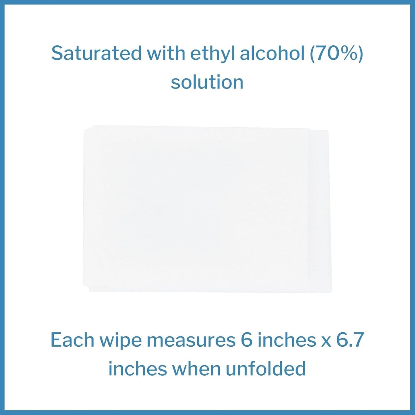 McKesson Hand Sanitizing Wipes [100 Count] Alcohol Wipes with Aloe and Vitamin E, Travel, Individually Wrapped