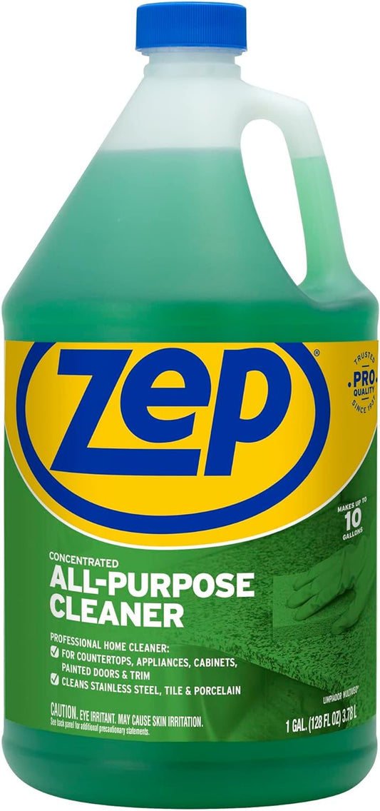 Zep All-Purpose Cleaner and Degreaser - 1 Gallon (1 Unit) ZU0567128 - Heavy Duty Industrial Cleaner for Business and Household Used in Kitchen, Countertops, Appliances, Walls and Floor Surfaces