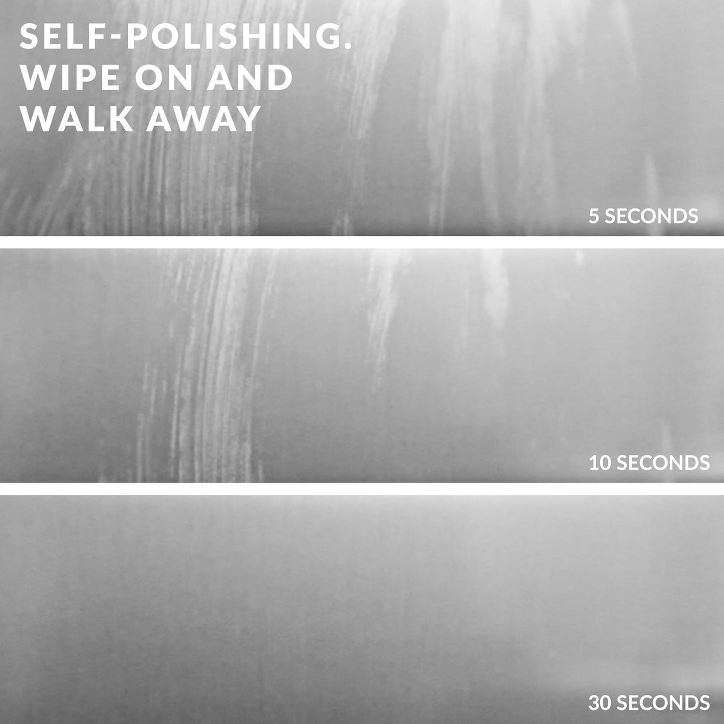 HOPE'S Perfect Stainless Steel Cleaner and Polish with Microfiber Cloth, 22-Ounce, Streak-Free Self-Polishing Formula, Blocks Fingerprints, 1 Pack with Microfiber Cloth