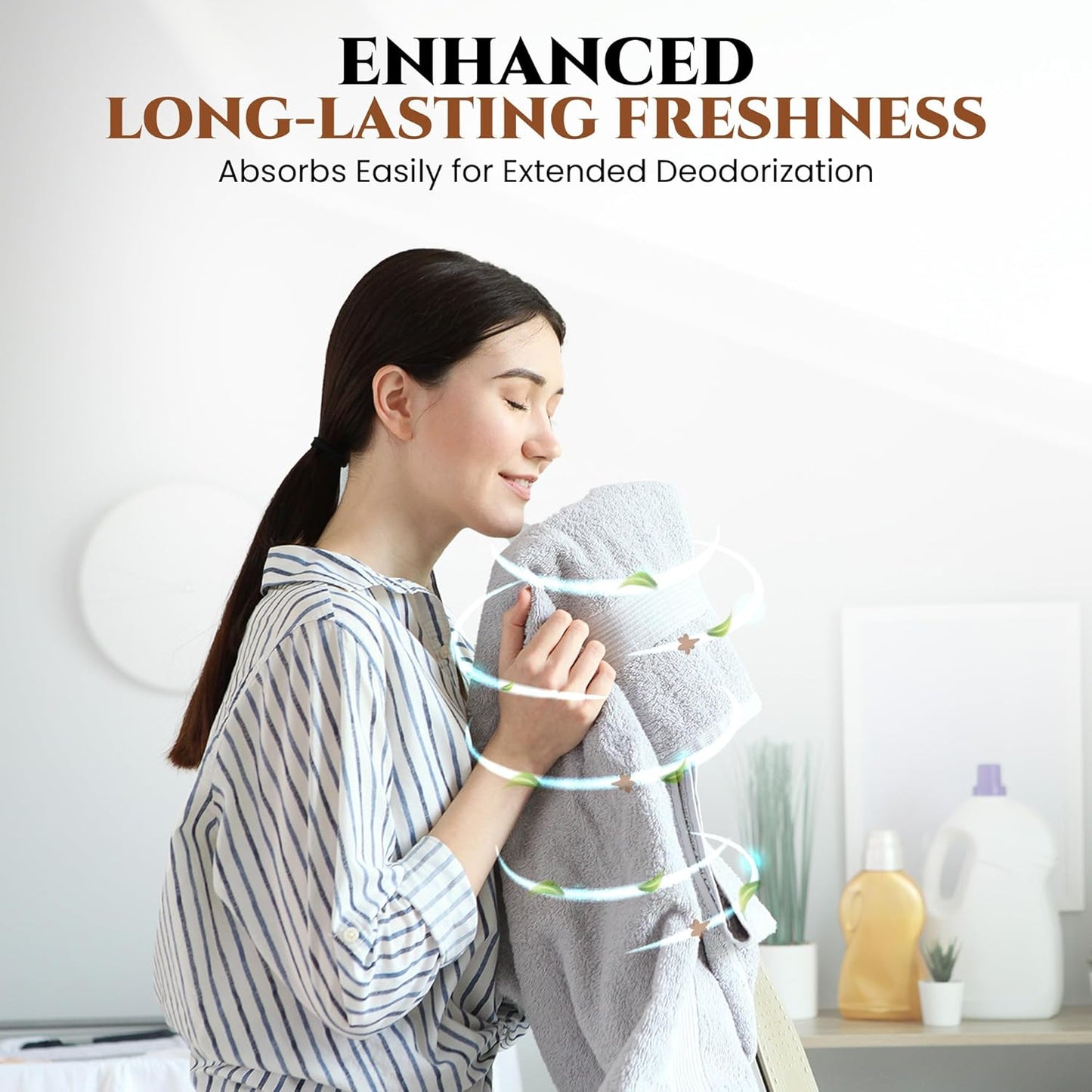 605Products Linen & Fabric Spray - Home Fragrance Freshener for Bedding & Laundry, Natural Deodorizer with Essential Oils - Mahogany Teakwood (10oz)