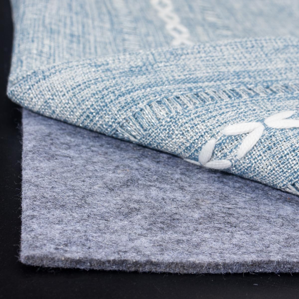 Felt Rug Pad, 4x6 Ft Extra Large Area Cushioned Carpet Liner, Thick Felt Pads for All Floors, Keep Rug in Place Soft and Safe