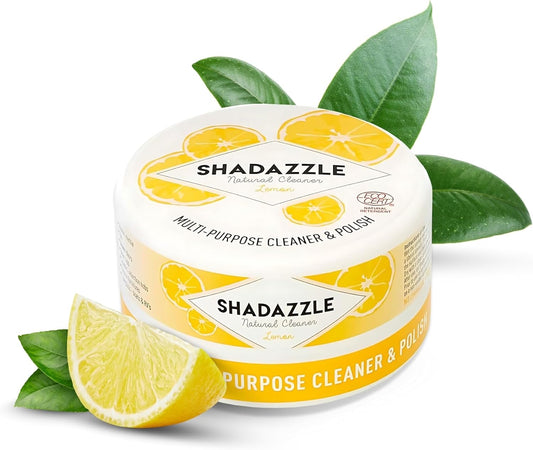 Shadazzle Natural All Purpose Cleaner and Polish – Eco friendly Multi-purpose Cleaning Product (1 Pack, Lemon)