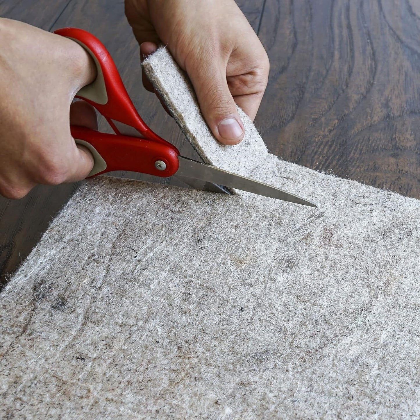 RUGPADUSA - Dual Surface - 7'10" x 9'10" - 1/8" Thick - Felt + Rubber - Non-Slip Backing Rug Pad - Adds Low-Profile Comfort and Protection